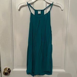 Dark teal tank top! Flowy and adorable